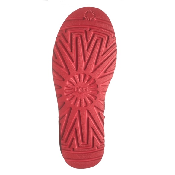 NIB $140 UGG® Ultra Mini Classic Boot in Samba Red Tonal - sizes 7 and 8! - Picture 6 of 6